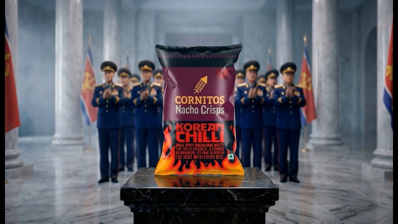 Cornitos Korean Chilli Nachos campaign