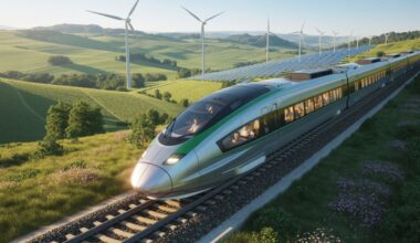 Sustainable rail travel