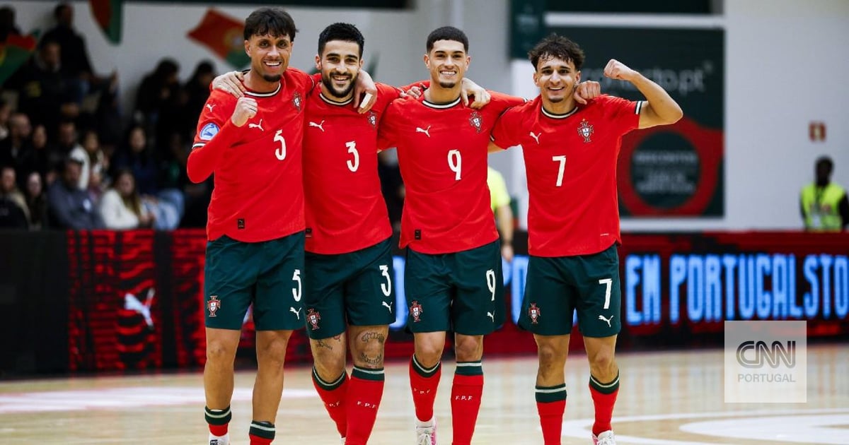 VÍDEO: Portugal goleia Bósnia na preparação para o Euro de futsal