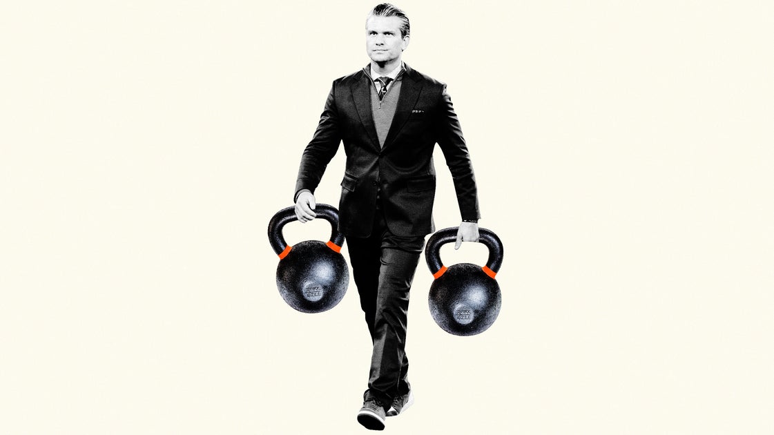 Trainers React To Pete Hegseth’s Kettlebell Swing Viral Workout Video