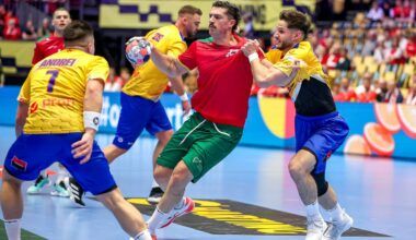Portugalia 34-40, primul meci pentru tricolori la EURO 2026 de handbal masculin