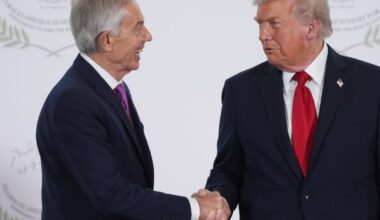 Trump nomme Blair et Rubio à son Conseil de la paix pour Gaza