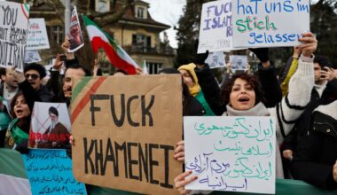 Protest against Iranian regime held in Switzerland