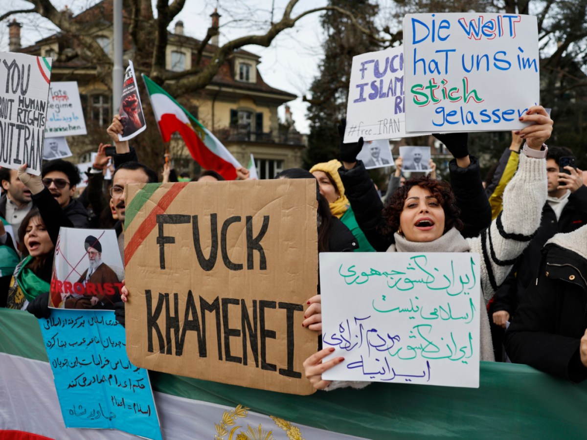 Protest against Iranian regime held in Switzerland