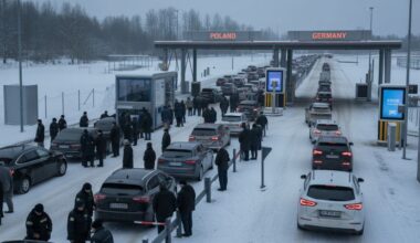 Poland extends border checks with germany and lithuania until april 2026