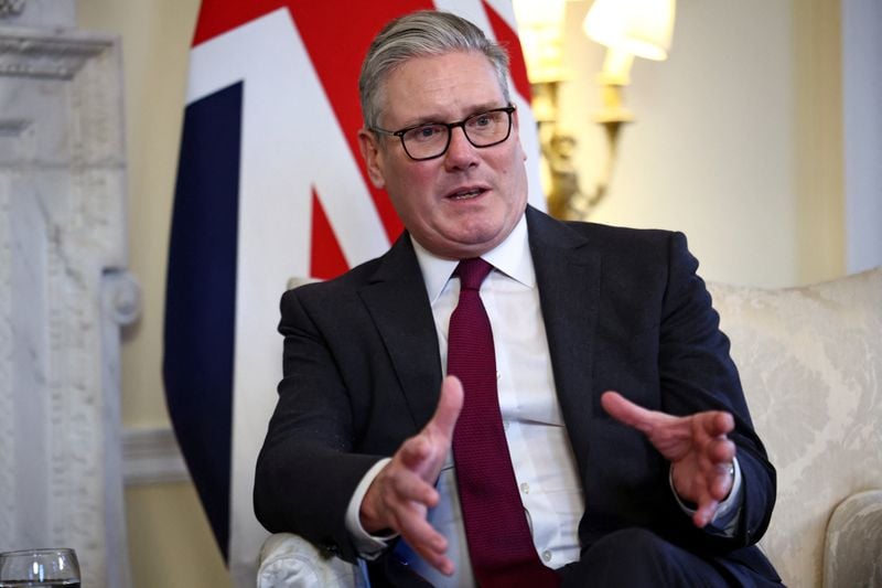 UK PM Starmer tells Trump tariffs on allies over Greenland are 'w