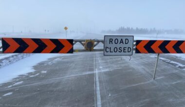 Some highway stretches reopen Sunday, but several Manitoba roads still closed due to poor driving conditions