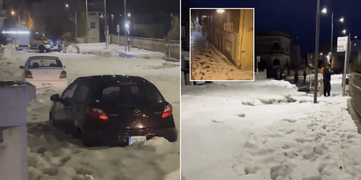 Mediterranean tourist hotspot hit by ICE FLOODS as Britons issued urgent travel warning