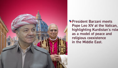 President Barzani to Meet Pope Leo XIV During Official Visit to Italy