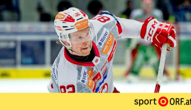 Eishockey: KAC-Siegesserie endet in Bruneck