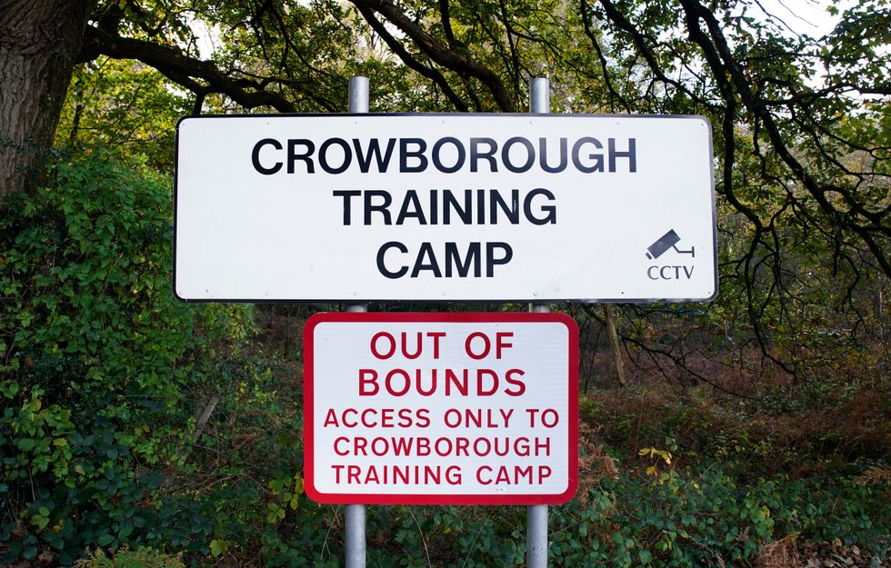 Crowborough training camp