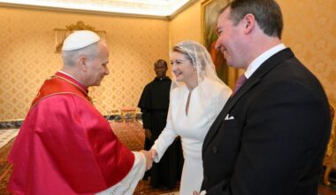 Pope Leo XIV receives Grand Duke and Duchess of Luxembourg