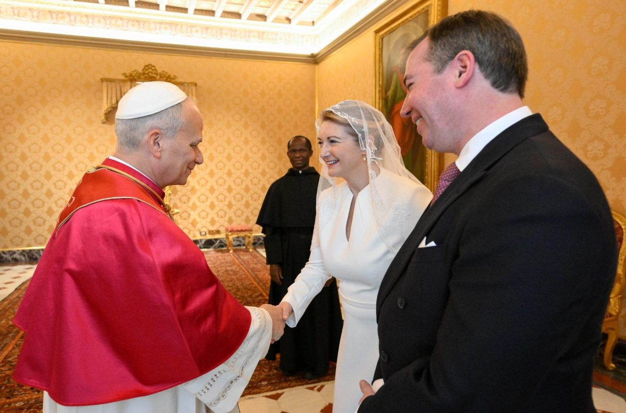 Pope Leo XIV receives Grand Duke and Duchess of Luxembourg