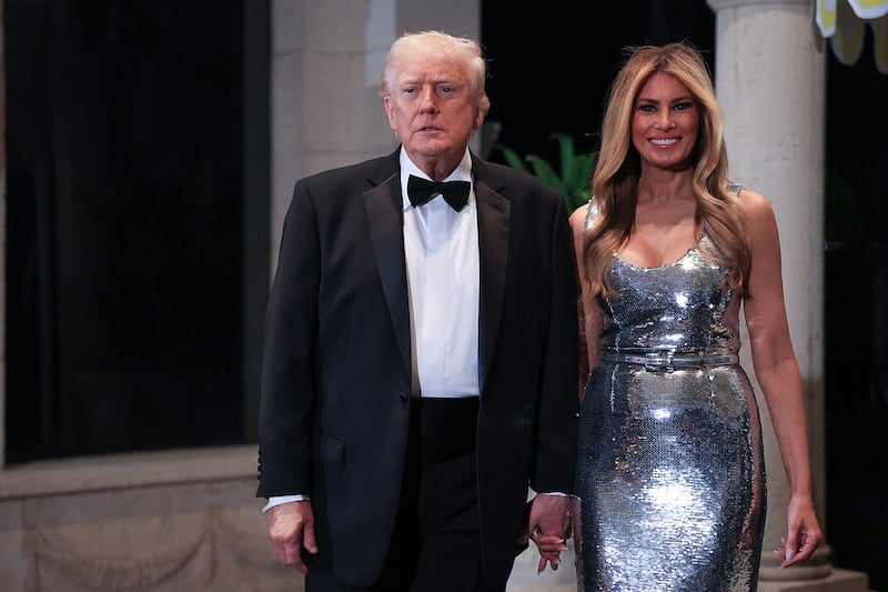 Donald and Melania Trump