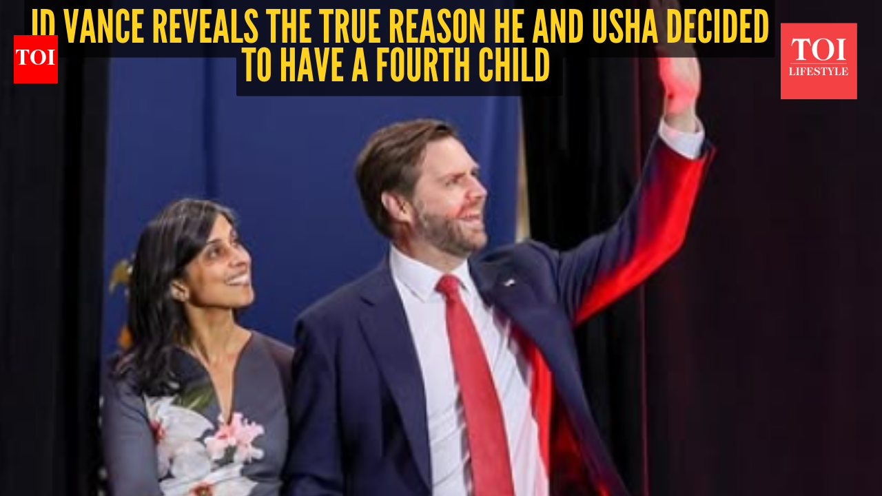 Not out of love! JD Vance reveals why he and Usha decided to have a fourth child