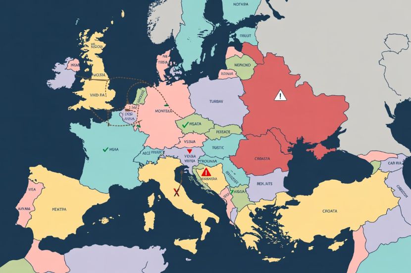 Montenegro joins serbia turkey russia croatia and more as countries with restricted travel access and limited visa-free destinations in the 2025 henley passport index - travel and tour world Montenegro: Limited Mobility Despite European LocationMontenegro’s passport, in 2025, holds a position of 41st globally, offering visa‑free access to about 136 destinations. While this may seem like a decent number, it pales in comparison to the passports of other European nations. Citizens of Montenegro still face visa requirements for key global destinations, particularly in Western Europe, North America, and parts of Asia.The relatively low rank reflects Montenegro’s position as a non‑EU member state, which limits its access to certain privileges that EU citizens enjoy, such as Schengen visa‑free travel. While Montenegro is a part of the Western Balkans, which has been pushing for greater integration with the EU, it is still playing catch-up when it comes to diplomatic agreements and visa waivers.The lack of full EU membership and political hurdles play a significant role in its restricted travel freedom. For Montenegrin citizens, getting to destinations like the UK, Canada, or the US still requires a visa, unlike their Western European counterparts. This creates unnecessary bureaucracy and delays that can make international travel cumbersome and costly.Serbia: A Growing Economy, Yet Limited MobilitySerbia sits at 34th place in the Henley Passport Index, offering visa‑free access to 140 destinations. While this is better than Montenegro, Serbia still lags behind many of its European peers in terms of travel freedom. The absence of Schengen visa‑free access is a major constraint for Serbian passport holders. Although Serbia has made strides in its diplomatic efforts, it has yet to achieve full integration into the European Union, which limits the passport’s strength.Serbia’s geopolitical position further complicates things. While it maintains strong diplomatic ties with many countries, it still faces limitations due to the non-recognition of Kosovo and ongoing regional tensions. These political issues hinder Serbia from joining the EU or entering visa‑free agreements with countries like the United States or Canada. Serbian citizens often find themselves needing additional paperwork and visas, making travel more difficult and expensive compared to those with more powerful passports.Turkey (Türkiye): A Major Player, But Stuck in the MiddleDespite being a geopolitical bridge between Europe and Asia, Turkey’s passport is still stuck in the mid-tier mobility tier of the Henley Passport Index, sitting around 46th place, with visa‑free access to only 116 destinations. While Turkey’s economy is one of the largest in Europe and it plays a significant role in international politics, its passport strength remains weak due to its non‑EU membership.Turkey’s restricted visa‑free access is especially noticeable when compared to the EU Schengen zone countries. While Turkish citizens can travel to countries in the Middle East, some African nations, and parts of Asia without needing a visa, the Schengen Area remains off-limits unless a visa is obtained. This restriction makes Turkey one of the European countries with the least freedom to travel despite its geographical proximity to Europe.For Turkish citizens, gaining access to popular destinations such as the UK, the US, or much of the EU requires long visa processes, additional costs, and even bureaucratic delays. This places an enormous strain on people who need to travel for business, education, or leisure, affecting global mobility for Turkish citizens.Russia: A Giant with Restricted AccessRussia, despite its size and economic power, has a passport ranked near 50th globally, with visa‑free access to only about 115 destinations. This ranking is shockingly low for such a large and powerful country. Russian passport holders face significant travel restrictions compared to European nations. The biggest hurdle is limited access to the EU, the United States, and other key global destinations. Visa requirements for these regions often mean Russian citizens face long waits and complicated processes just to visit popular destinations.Geopolitical tensions also play a massive role in Russia’s travel limitations. Relations between Russia and many Western countries have deteriorated in recent years, resulting in visa restrictions, embargoes, and political friction. This has severely affected Russia’s passport strength, limiting access to international opportunities for its citizens. While Russian passport holders have access to several countries in Central Asia, Eastern Europe, and parts of Latin America, getting into Western nations is still a major challenge.Croatia: A Schengen Member, But Still LimitedCroatia is one of the newest members of the Schengen Area, joining in 2023. Despite its EU membership and Schengen status, its passport still offers modest visa‑free access to 184 destinations — a stark contrast to other EU countries like Germany and Sweden, whose passports rank in the top 10 globally.Although Croatia is part of the EU and Schengen Zone, it still struggles with limited global mobility when compared to its more powerful European counterparts. For instance, while Croatian citizens can travel freely within Europe, they still face visa requirements for many destinations in North America and Asia, particularly the United States and Canada. This shows that even EU membership doesn’t guarantee complete travel freedom. The relatively low ranking of Croatia’s passport highlights the complexities of the global travel system and the diplomatic relationships that influence passport strength.Croatia’s position on the Henley Passport Index reveals that Schengen membership alone is not enough to secure complete global travel access, and even new EU members like Croatia still face challenges in achieving full global mobility.The Passport Paradox: Europe’s Disconnected MobilityThe case of Montenegro, Serbia, Turkey, Russia, and Croatia highlights a fundamental truth: a passport is more than just a travel document; it reflects a country’s global standing. While Western European nations enjoy near‑universal travel freedom, several countries in Eastern and Southeastern Europe still face limitations. These limitations are driven by a mix of political, economic, and historical factors.The Henley Passport Index demonstrates that passport power does not always align with a country’s economic power or geographical position. For instance, Russia and Turkey, despite being major players in international politics, have passports that face significant mobility barriers due to political friction, diplomatic isolation, and historical tensions.Why Restricted Access MattersFor citizens in Montenegro, Serbia, Turkey, Russia, and Croatia, the impact of restricted travel freedom is far‑reaching. These visa restrictions affect business opportunities, education prospects, and cultural exchange, making it more difficult for citizens to engage globally. For instance, business leaders may find it harder to establish international networks, students may face barriers to studying abroad, and tourists may be discouraged by the complexities of obtaining visas.In the modern world, travel freedom is key to global mobility. Countries with restricted passports face a competitive disadvantage when it comes to attracting foreign investment, international partnerships, and tourism. The lack of visa‑free access hampers not only individual citizens’ freedom but also limits the country’s overall development and global influence.Global Mobility in FluxAs the Henley Passport Index for 2025 reveals, global mobility is not just a matter of geographical proximity. Even countries within Europe, such as Montenegro, Serbia, Turkey, Russia, and Croatia, face significant travel constraints due to geopolitical, economic, and diplomatic factors. These countries may be geographically close to top European nations but are still held back by their passport rankings.For these nations, achieving greater global mobility will require stronger diplomatic agreements, regional integration, and more robust international partnerships. Until then, citizens in these countries will continue to experience the passport paradox — a frustrating reminder that mobility is more than just geography.As travel becomes an essential part of business, education, and personal freedom, it is important to understand how global travel inequalities persist, even in modern Europe. It’s a complex issue, but one that affects millions of people every day. For now, those in restricted countries must navigate the roadblocks of international visas—but change may be on the horizon as these nations work toward greater integration on the global stage.