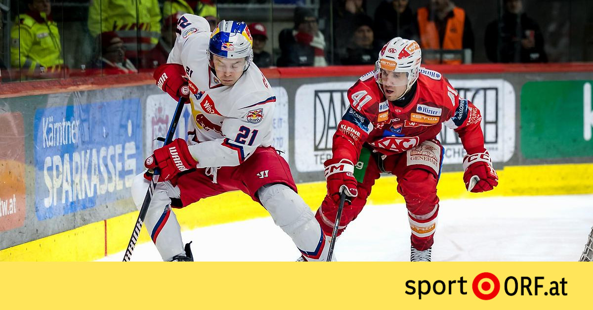 Eishockey: Salzburg hält KAC in ICE-Gipfel in Schach
