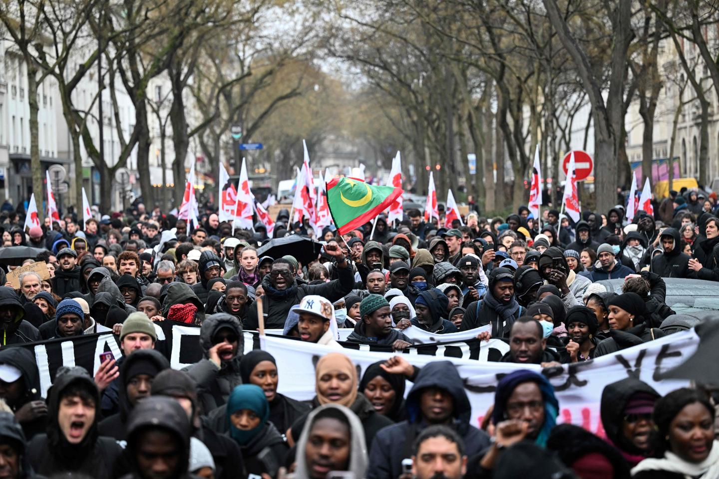 Thousands protest in Paris over death in police custody of migrant worker
