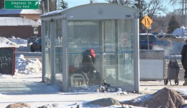 Some Winnipeggers relying on bus shelters, constant movement to stay warm amid extreme cold weather