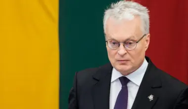 Europe must take greater responsibility to defend itself: Lithuanian president