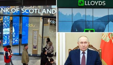 Lloyds Banking Group slapped with £160k fine after Bank of Scotland breaches Russia sanctions