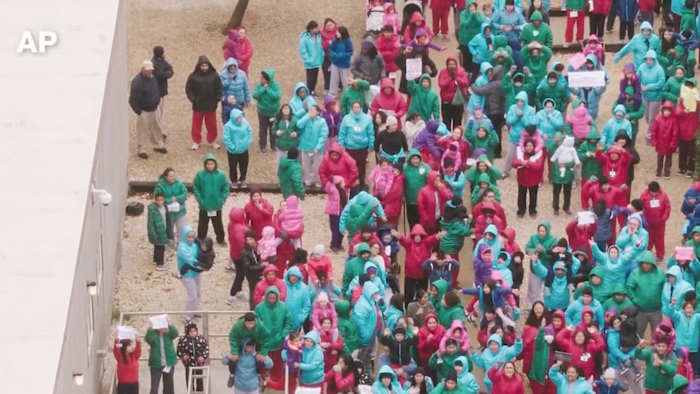 Immigration attorney describes protest inside Dilley detention facility