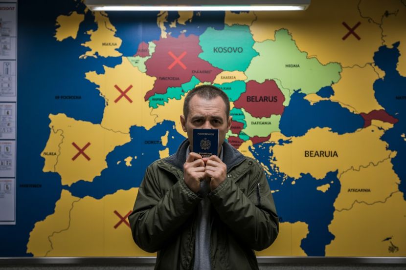 North macedonia joins kosovo belarus romania and more in the 2025 henley passport index as countries with restricted travel access and limited visa-free destinations - travel and tour world North macedonia passport, kosovo passport, belarus passport, romania passport, henley passport index 2025, restricted travel access, visa-free destinations, global mobility, travel limitations, eu passport comparison, passport rankings