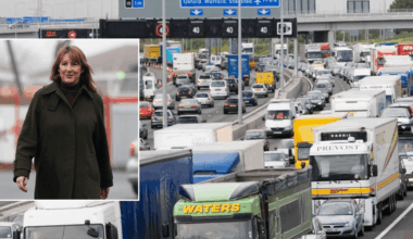 HGVs slapped with new daily road charges and higher taxes as Rachel Reeves targets larger vehicles