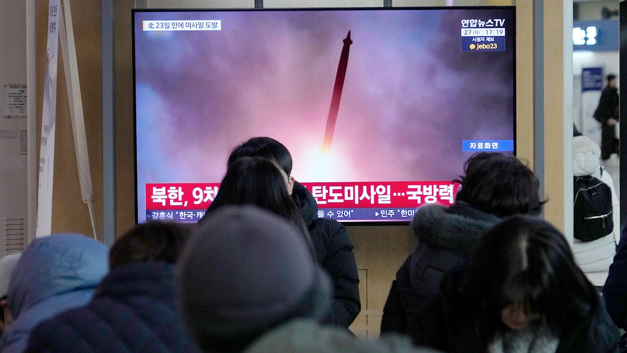 North Korea fires ballistic missiles ahead of ruling party congress