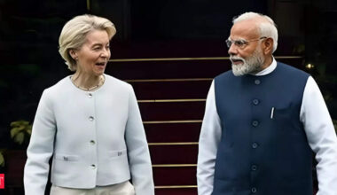India, EU sending strong signal to world: Ursula von der Leyen