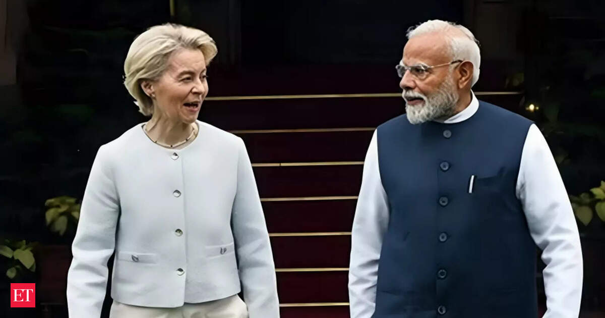 India, EU sending strong signal to world: Ursula von der Leyen