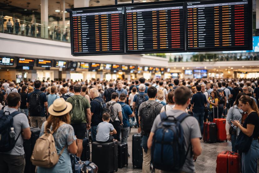 Travel Disruption In Europe as UK, Netherlands, Belgium, Switzerland And More Delay 1134 And Cancelled 87 Flights Impacting KLM, easyJet, Ryanair And More