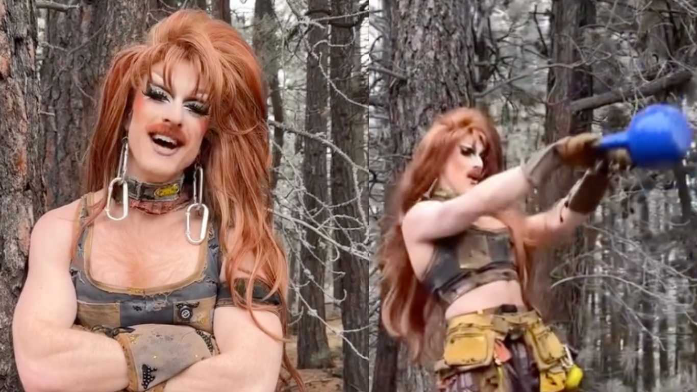 Pattie Gonia has dragged Pete Hegseth again.