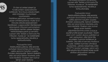 Sdp:n Hiltunen kertoo asiattomasta kohtelusta eduskunnassa