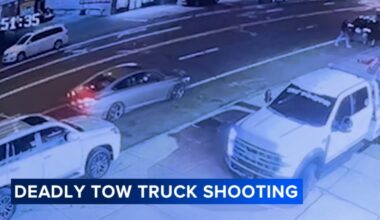 Man fatally shot, woman injured while sitting inside tow truck in Northeast Philadelphia