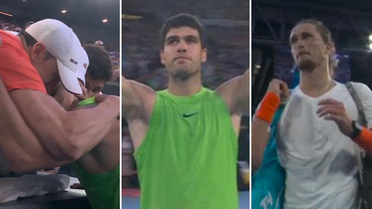Carlos Alcaraz beats Alexander Zverev in third longest match of tournament, semi finals, Novak Djokovic vs Jannik Sinner