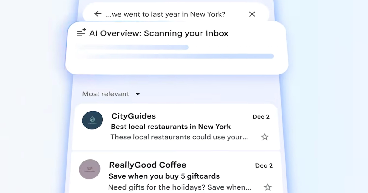 Gmail gets Gemini, but falls short of true agentic AI