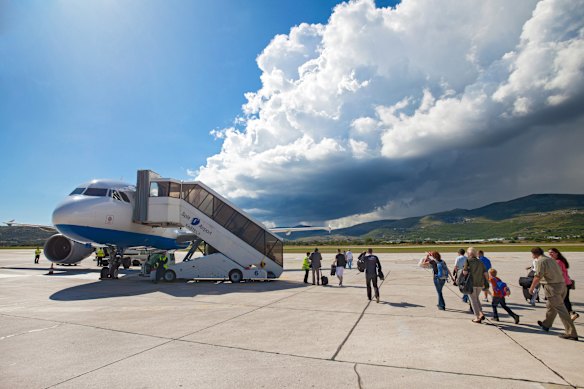 Croatia Airlines has found a solution to fight for overhead bin space for carry-on luggage.