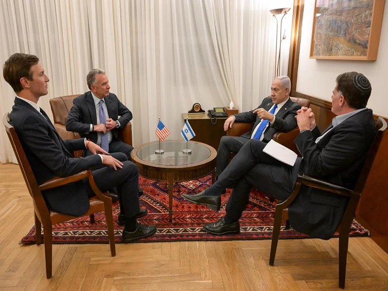 Netanyahu to discuss Gaza with Witkoff, Kushner in Jerusalem