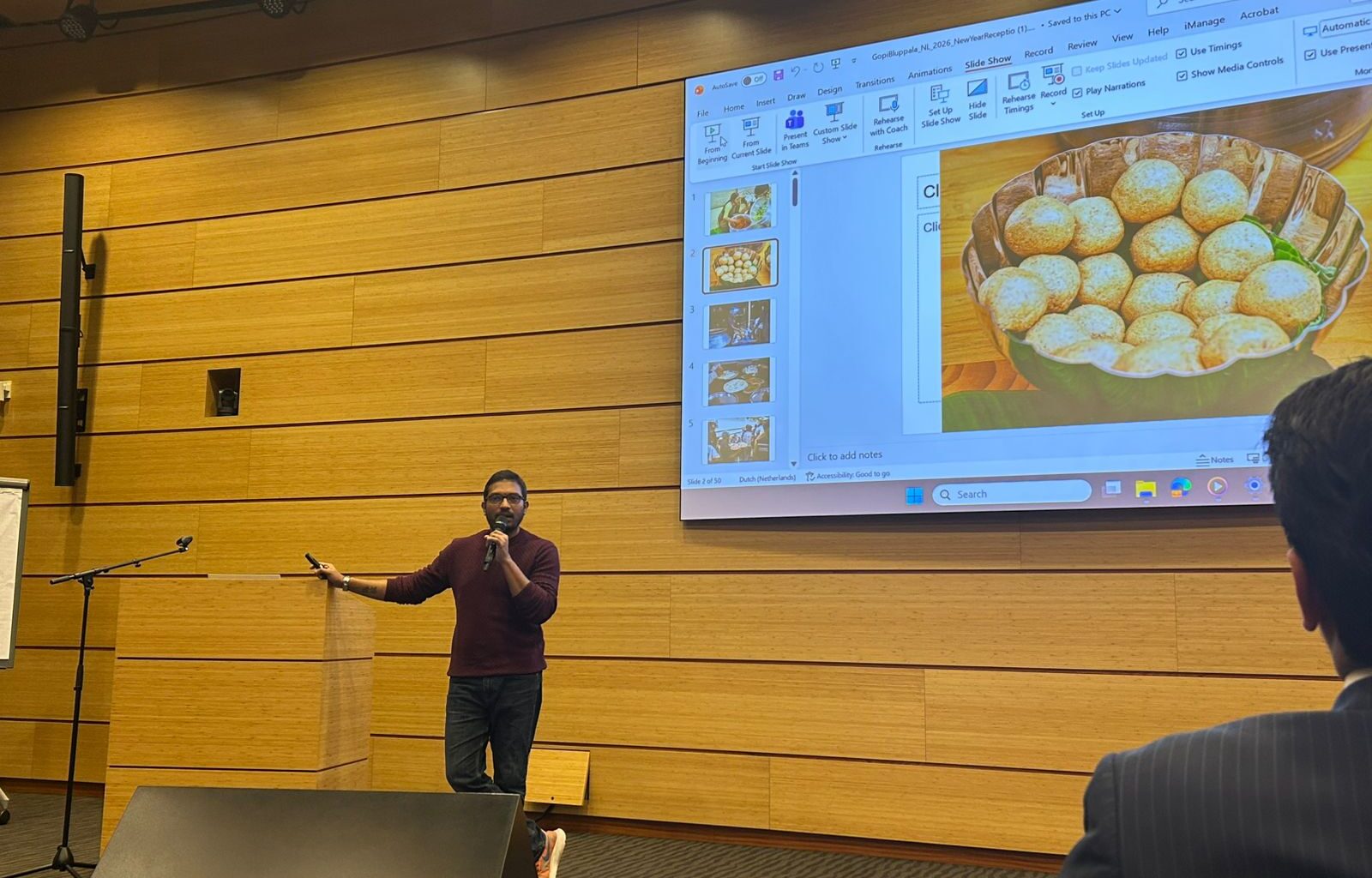 Telugu Culinary Tourism Spotlighted at NICCT New Year Reception in Netherlands