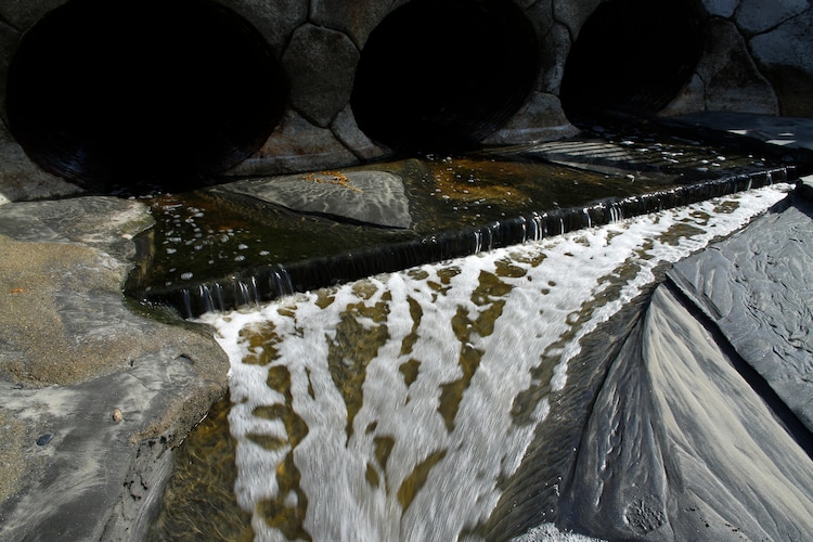 Storm runoff from a recent a rain storm in Southern California. (Photo: Reuters)