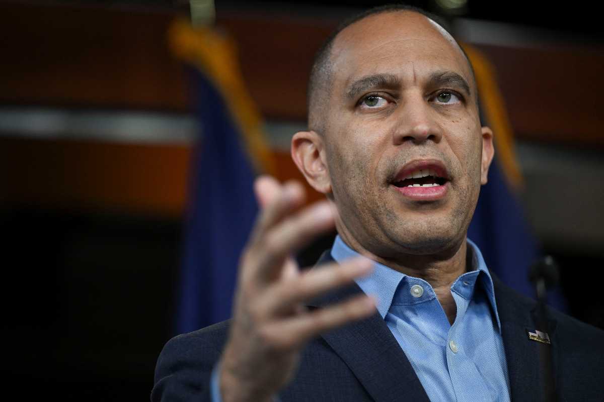 House Minority Leader Hakeem Jeffries.