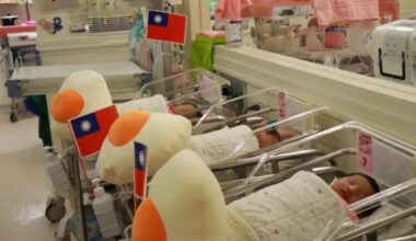TAIWAN Taiwan’s birthrate plummets below South Korea’s