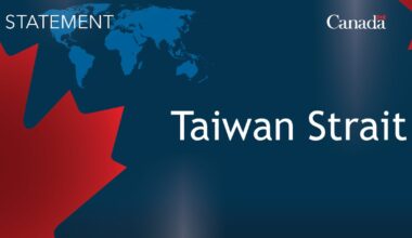 Statement on China’s decision to undertake large-scale military drills around Taiwan