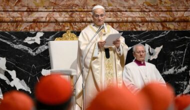Pope Leo says ‘war is back in vogue’ in major address to global envoys