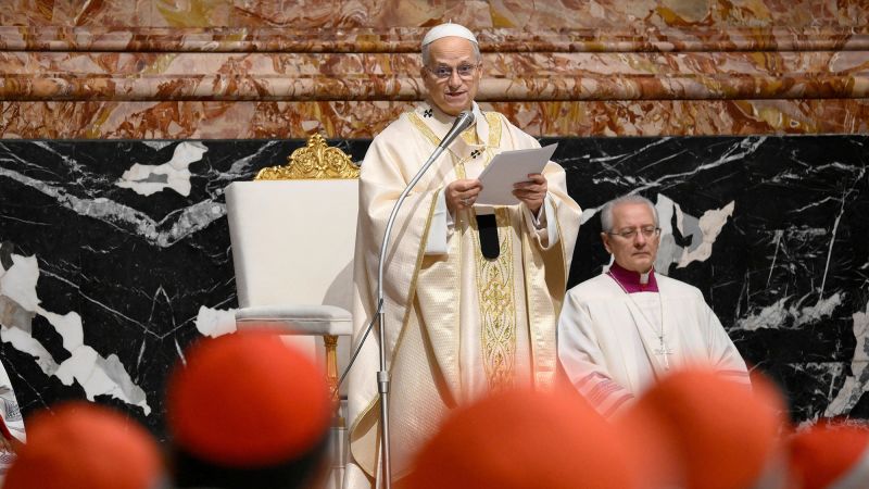 Pope Leo says ‘war is back in vogue’ in major address to global envoys