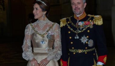 The King and Queen of Denmark attend the New Year