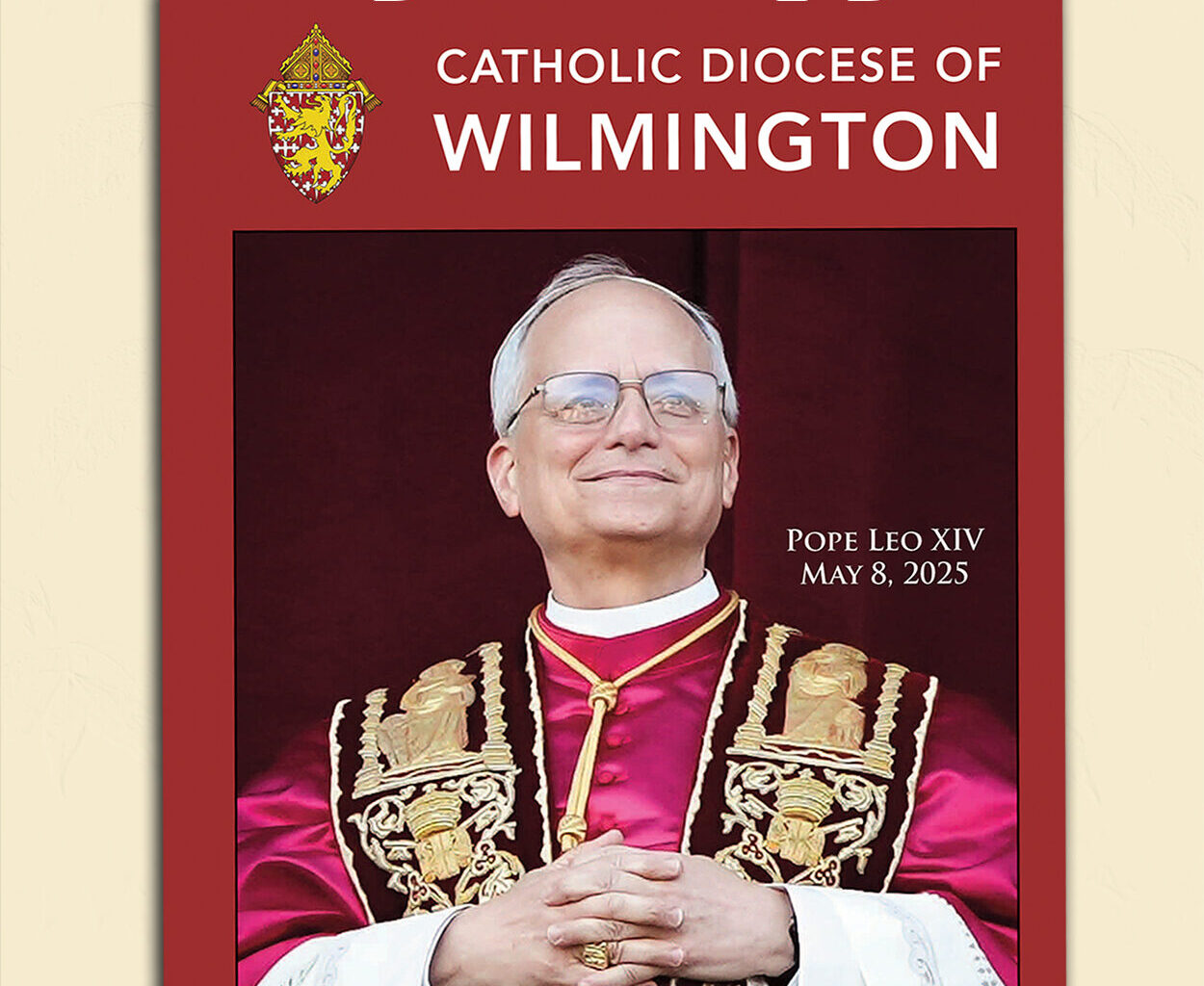 Diocese of Wilmington 2026 directory with photo of Pope Leo XIV on the cover is available for purchase