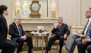 Jaishankar meets IEA Executive Director in France