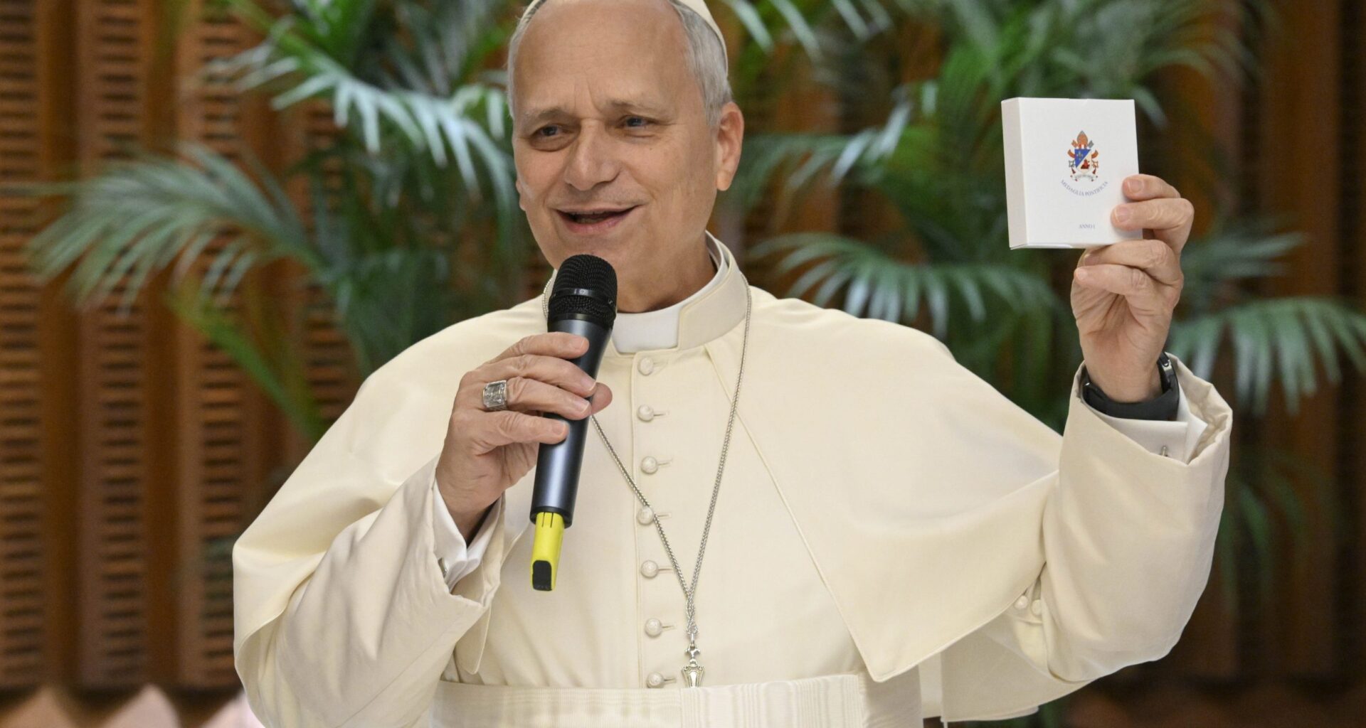 Pope Leo says he will hold consistories with the College of Cardinals every year